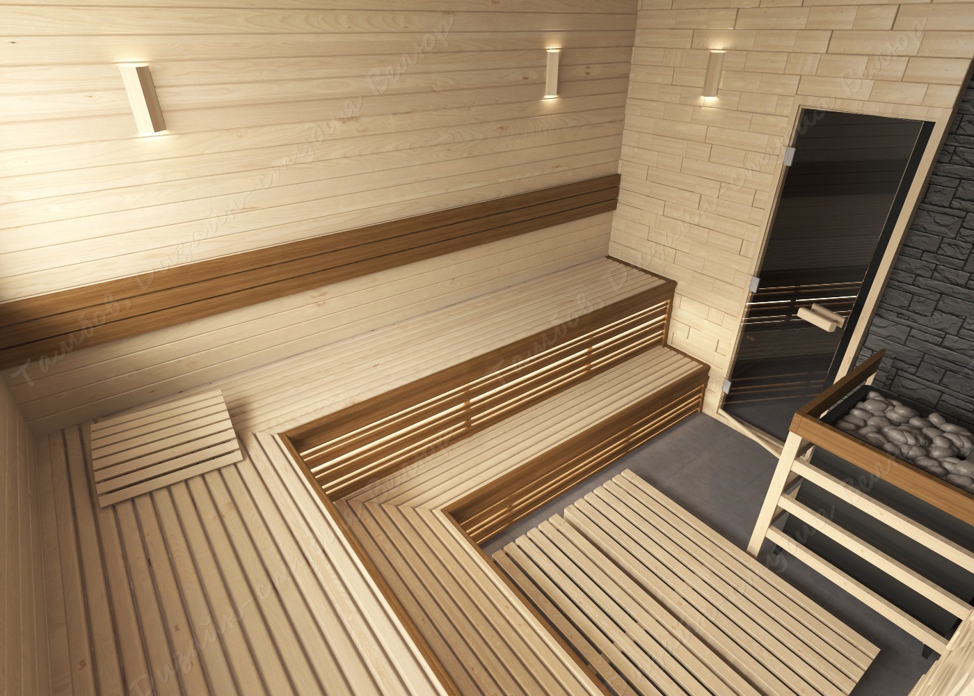 ДВУХЭТАЖНАЯ БАНЯ 140 КВ.М. В ПОДМОСКОВЬЕ