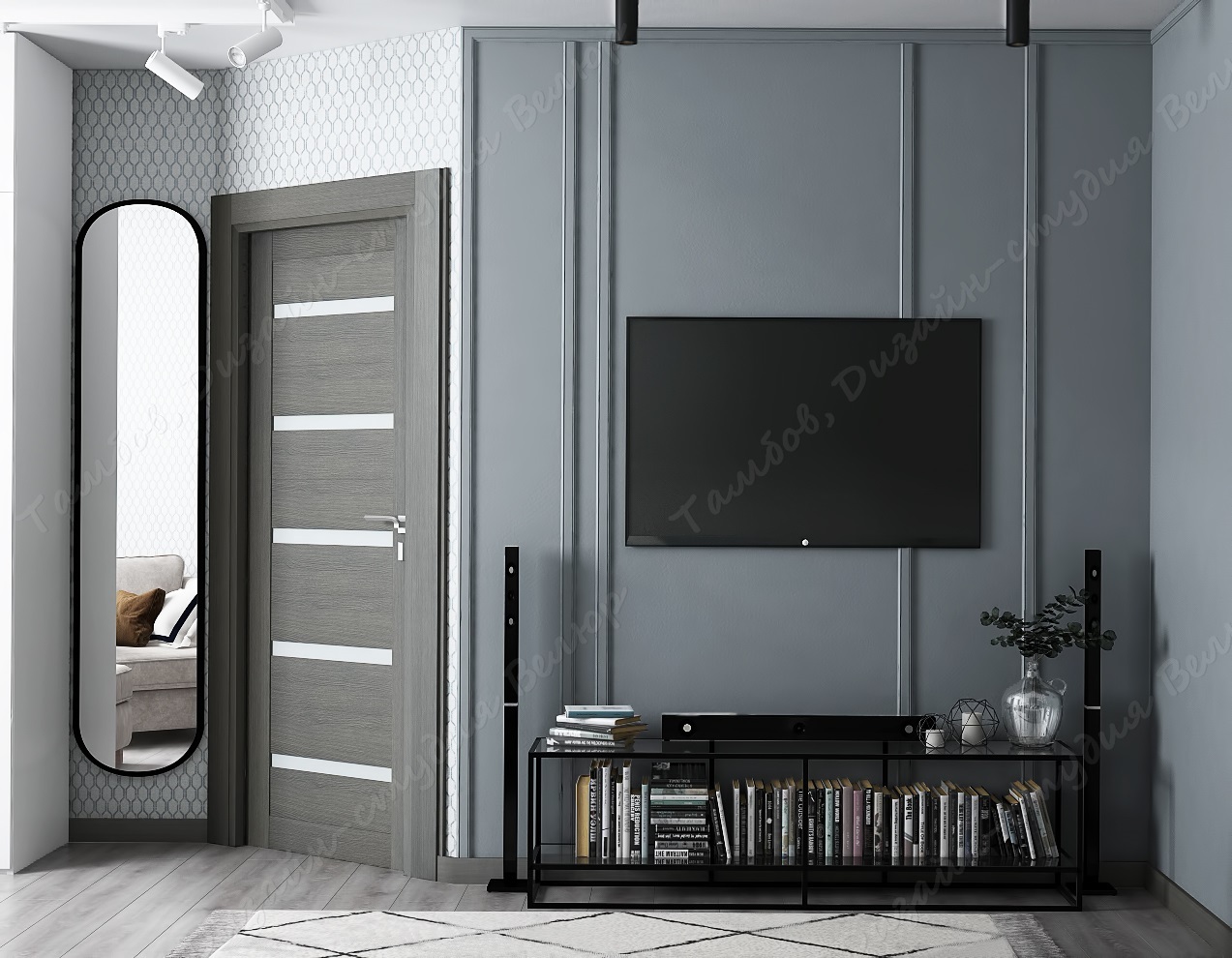 ОДНОКОМНАТНАЯ КВАРТИРА 46 КВ.М.